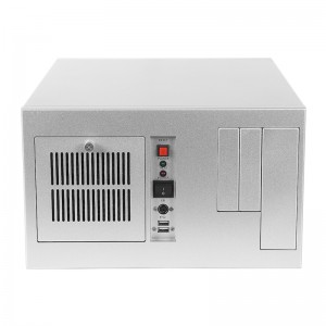 Wall-mounted ATX full silver six COM port IPC cases