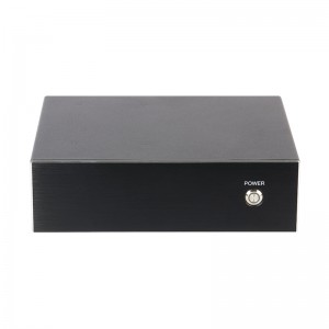 mini itx case host htpc computer desktop supports external