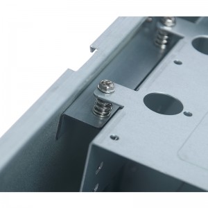 rack mounted pc case with double doors, graphics card length limit 315MM