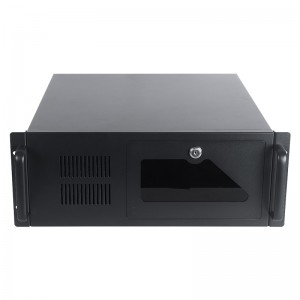 4u pc rack case thickness 1.0 rear window 2 8CM fan positions