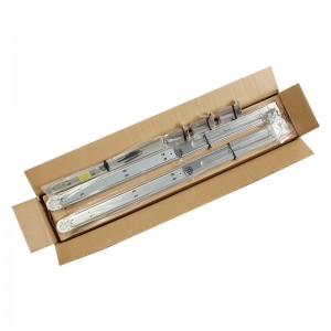 Server chassis rails 19 inches thickened for 1U long box linear friction slides