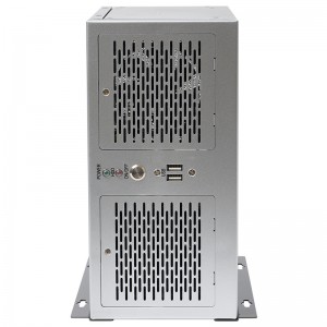 Factory ready-made two-color computer wall mount case