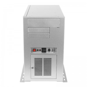 Wall-mounted ATX full silver six COM port IPC cases