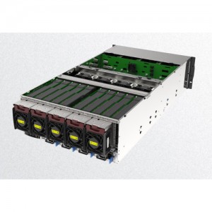 China Guangdong made overall shock absorption 4U GPU rackmount server case