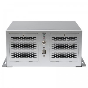 Factory ready-made two-color computer wall mount case