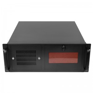 industrial computer case 19-inch rack-mounted 7-slot ATX multi-hard disk installation silky