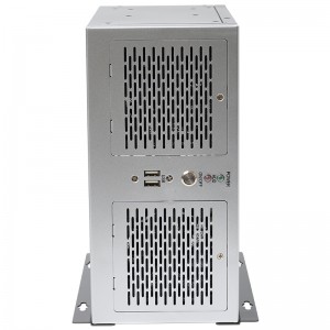 Factory ready-made two-color computer wall mount case