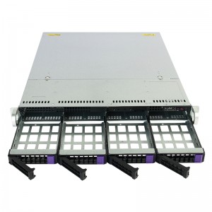 550MM deep 19 inch EATX rack server chassis