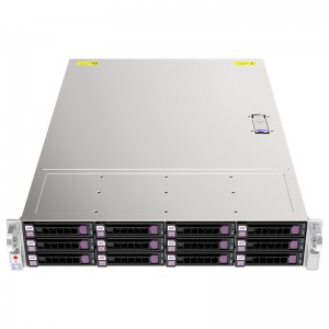 Hot selling ARM storage support rail 2U server chassis