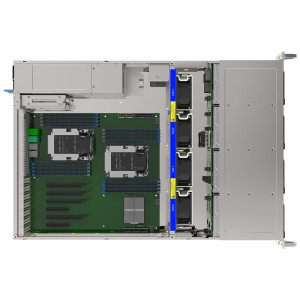 Customized 2U server case suitable for big data storage cloud