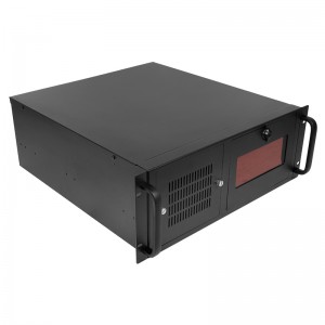 industrial computer case 19-inch rack-mounted 7-slot ATX multi-hard disk installation silky
