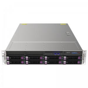 Server chassis air-cooled 2U rack-mounted standard high computing power EEB/CEB