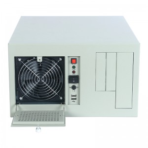 wall-mounted pc case with 6 COM ports suitable for AI intelligent transportation industry