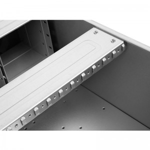 industrial computer case 19-inch rack-mounted 7-slot ATX multi-hard disk installation silky