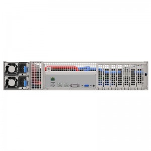 overall shock absorption supports 8*3.5”hot-swappable hard disk slots 4677/SP5 water cooling server chassis