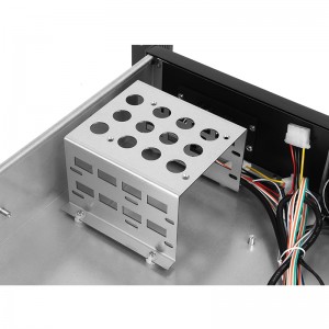 2u computer case Industrial control high-grade aluminum brushed panel