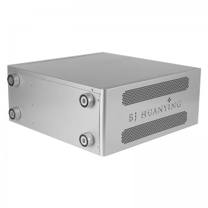 Advanced design all-aluminum with foot pads custom LOGO rackmount atx case