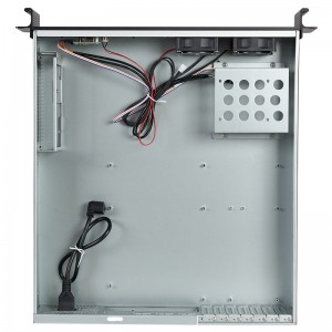 rack mount case 2u suitable for ATX power supplies and CPU height limited to 66 mm
