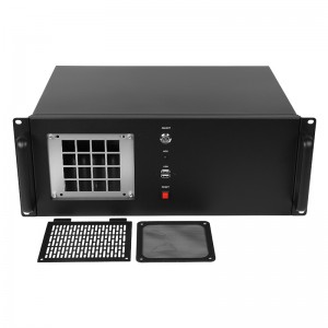 19-inch rack-mounted industrial pc cases with screen-printable LOGO