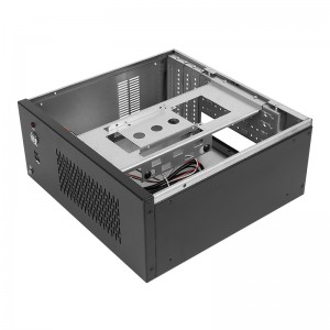 Can be locked to the wall and supports FLEX power supply 3u pc case