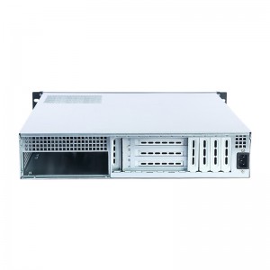 2U 19 inch rackmount PC case with 6*3.5 inch HDD long case