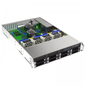 High-end manufacturing hot-swappable rack-mounted 2U server chassis