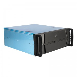 rack pc case 4u standard 19-inch 7-slot CEB dark gray plastic panel