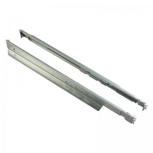Server chassis slide rails are suitable for rack-mounted 1U\2U chassis tool-free support rails