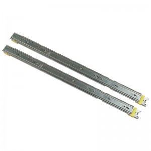 Server rail linear friction slide rail is suitable for 1U short chassis high load-bearing installation silky smooth