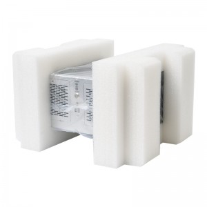 Factory ready-made two-color computer wall mount case