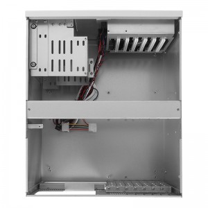 Wall-mounted ATX full silver six COM port IPC cases