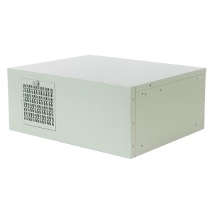 7 serial port rear window with metal switch key DIY pc cases