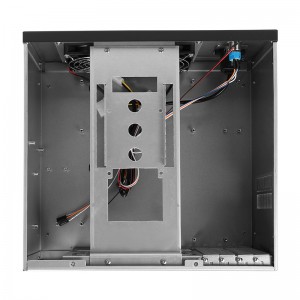 Can be locked to the wall and supports FLEX power supply 3u pc case