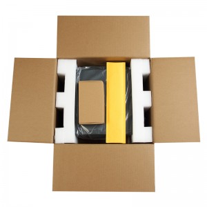 wall mount pc case 4 slots visual inspection small MATX