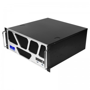 4u case high-end temperature control display screen 8MM thickness aluminum panel