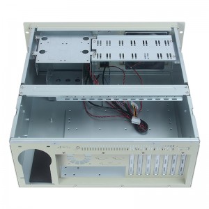 rack mounted pc case with double doors, graphics card length limit 315MM