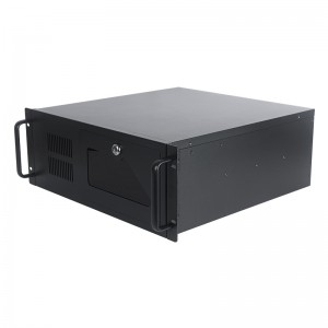 4u pc rack case thickness 1.0 rear window 2 8CM fan positions
