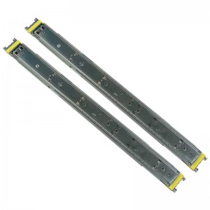 Server slide rails with high load-bearing capacity are suitable for 2U\4U fully pull-out rails