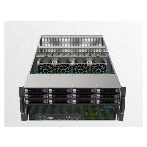 support 10 GPUs in a high-quality 4U rack-mount server case