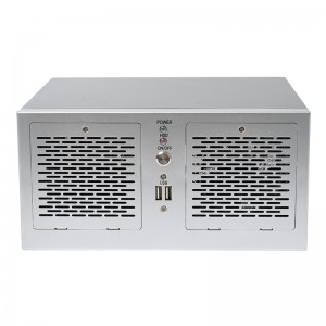 Factory ready-made two-color computer wall mount case