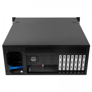 4u case high-end temperature control display screen 8MM thickness aluminum panel