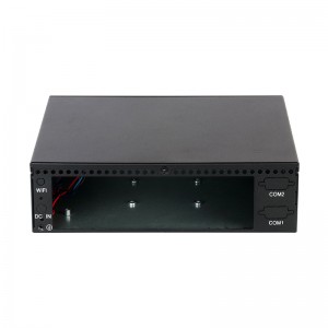 mini itx case host htpc computer desktop supports external