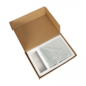 mini pc case ITX aluminum panel high gloss silver edge