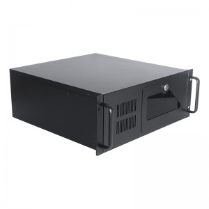 4u pc rack case thickness 1.0 rear window 2 8CM fan positions
