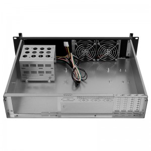 2u computer case Industrial control high-grade aluminum brushed panel