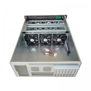 4U rack-mounted EATX storage multiple hard drive slots miner chassis