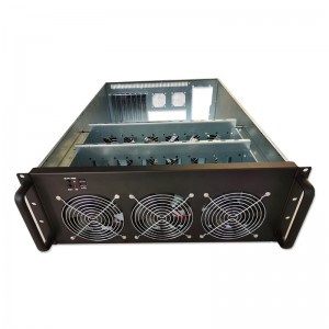 4U rack-mounted EATX storage multiple hard drive slots miner chassis
