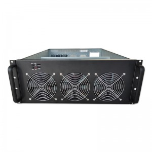 4U rack-mounted EATX storage multiple hard drive slots miner chassis
