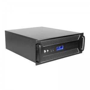 4U550 LCD temperature control screen rack-mount pc case