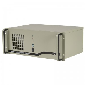 Industrial-grade PC 710H300 4u rackmount enclosure with USB 3.0 ports.